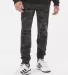 Independent Trading Co. IND20PNT Midweight Fleece  Black Camo front view