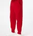 Independent Trading Co. IND20PNT Midweight Fleece  Red side view