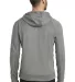 New Era Apparel NEA520 New Era  Venue Fleece Pullo Shadow Grey back view
