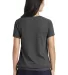 New Era Apparel LNEA133 New Era  Ladies Tri-Blend  Dark Graphite back view