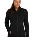 Ogio LOG724 OGIO  Ladies Axis Bonded Jacket in Blacktop