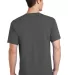 Port & Company PC54T  Tall Core Cotton Tee Charcoal back view