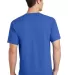 Port & Company PC54T  Tall Core Cotton Tee Royal back view