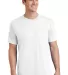 Port & Company PC54T  Tall Core Cotton Tee White front view