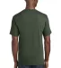 Port & Company PC455 Fan Favorite Blend Tee Forest Grn Hth back view
