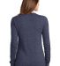 Port Authority Clothing LSW415 Port Authority  Lad Navy Marl back view