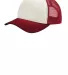 Port Authority Clothing C936 Port Authority  5-Pan Ivory/Red front view