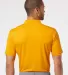Adidas Golf Clothing A230 Performance Sport Polo Collegiate Gold back view