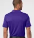 Adidas Golf Clothing A230 Performance Sport Polo Collegiate Purple back view