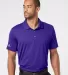 Adidas Golf Clothing A230 Performance Sport Polo Collegiate Purple front view