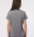 Adidas Golf Clothing A241 Women's Heathered Sport  Black Heather back view