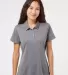 Adidas Golf Clothing A241 Women's Heathered Sport  Black Heather front view