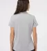 Adidas Golf Clothing A241 Women's Heathered Sport  Mid Grey Heather back view