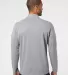 Adidas Golf Clothing A280 Lightweight UPF pullover Grey Three Heather/ Carbon back view