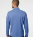 Adidas Golf Clothing A280 Lightweight UPF pullover Collegiate Royal Heather/ Carbon back view