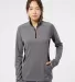 Adidas Golf Clothing A281 Women's Lightweight UPF  Black Heather/ Carbon front view