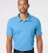 Adidas Golf Clothing A322 Cotton Blend Sport Shirt Light Blue front view