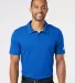 Adidas Golf Clothing A322 Cotton Blend Sport Shirt Collegiate Royal front view