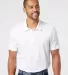 Adidas Golf Clothing A322 Cotton Blend Sport Shirt White front view
