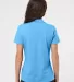 Adidas Golf Clothing A323 Women's Cotton Blend Spo Light Blue back view
