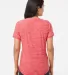 Adidas Golf Clothing A373 Women's Tech Tee Collegiate Red Melange back view