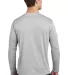 Sport Tek ST390LS Sport-Tek  PosiCharge  Long Slee Silver Electrc back view