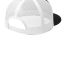 Sport Tek STC38 Sport-Tek  Yupoong  5-Panel Classi in Black/white back view