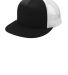 Sport Tek STC38 Sport-Tek  Yupoong  5-Panel Classi in Black/white front view