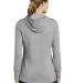 Sport Tek LST296 Sport-Tek  Ladies PosiCharge  Tri Light Grey Hth back view
