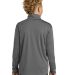 Sport Tek YST357 Sport-Tek  Youth PosiCharge  Comp in Grey concrete back view