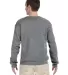 Fruit of the Loom 82300R Supercotton Crewneck Swea Athletic Heather back view