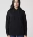 Cotton Heritage W2280 WOMEN'S FRENCH TERRY HOODIE Black front view