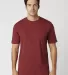 Cotton Heritage MC1086 Men’s Heavy Weight T-Shir in Brick red front view