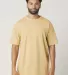 Cotton Heritage MC1086 Men’s Heavy Weight T-Shir in Vintage gold front view