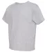 Alstyle 3383 Classic Juvy Tee Athletic Heather side view