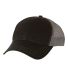 Richardson Hats 111 Garment-Washed Trucker Cap Black/ Charcoal side view