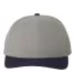 Richardson Hats 514 Surge Adjustable Cap Grey/ Navy front view