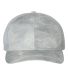 Richardson Hats 112P Patterned Snapback Trucker Ca in Mossy oak elements bonefish/ light grey front view