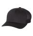Richardson Hats 110 Fitted Trucker with R-Flex Black side view