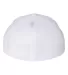 Richardson 110 Fitted Trucker Hat with R-Flex in White back view