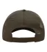 Richardson Hats 111P Washed Printed Trucker Cap in Shadow grass habitat/ brown back view