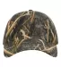 Richardson Hats 111P Washed Printed Trucker Cap in Shadow grass habitat/ brown front view