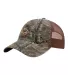 Richardson Hats 111P Washed Printed Trucker Cap in Realtree xtra/ brown side view