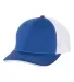 Richardson Hats 172 Fitted Pulse Sportmesh Cap wit Royal/ White Split side view