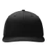 Richardson Hats 312 Twill Back Trucker Cap in Black front view