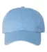 Richardson Hats 320 Washed Chino Cap Columbia Blue front view