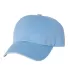 Richardson Hats 320 Washed Chino Cap Columbia Blue side view