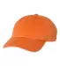 Richardson Hats 320 Washed Chino Cap Orange side view