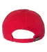 Richardson Hats 320 Washed Chino Cap Red back view