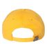 Richardson Hats 320 Washed Chino Cap Yellow back view